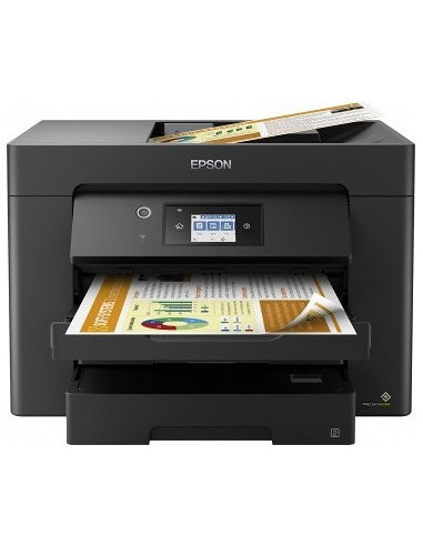 Epson - WorkFoce WF-7835DTWF -  Multifonction (iimpression, copie, scan, fax) Jet d'encre, couleur, A3, recto verso en impressio