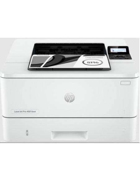 HP LaserJet Pro 4002dwe - Imprimante, laser, noir et blanc, A4, recto verso, wifi, 40 ppm 