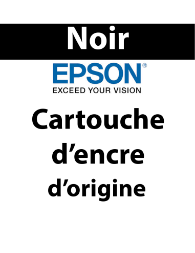 Epson - 408L - C13T09K14010 - Cartouche d'encre noire, produit d'origine, lunettes, 2 200 pages 