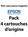 Epson - 104 - C13T00P640 - Multipack de 4 cartouches d'encre noire et couleurs , produit d'origine, 4 500 noir /7 500 chaque cou