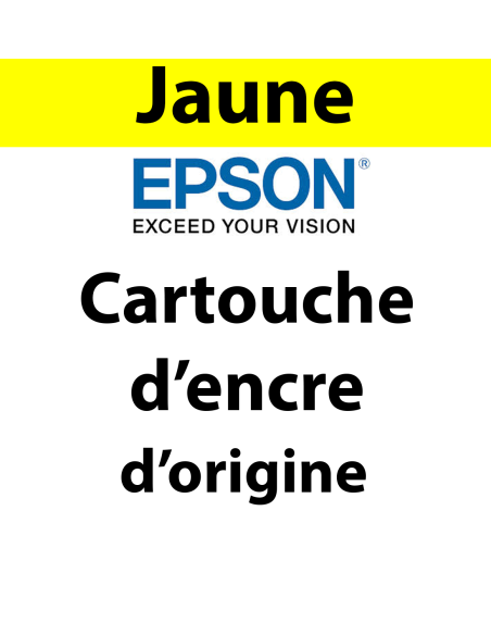 Epson - 603XL - C13T03A44010 -  - Cartouche d'encre jaune, produit d'origine 