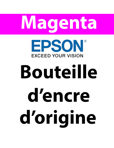 Epson - 113 - C13T06B340 - bouteille d'encre magenta, 70 ml, produit d'origine, 6 000 pages 