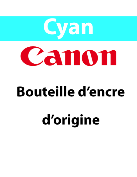 Canon - GI-56 - 4430C001 - Bouteille d'encre, cyan, produit d'origine, 14 000 pages 