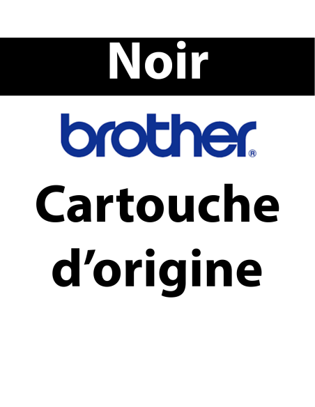 Brother - LC-422XLBK - Cartouche d’encre noire - produit d'origine Brother - 3 000 pages 