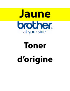 Brother - TN248Y - Toner jaune, produit d'origine, 1 000 pages 