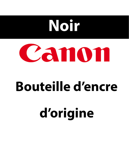 Canon - 6292C001 - GI-55 BK Bouteille d’encre noire; Rendement: 3 000 pages 