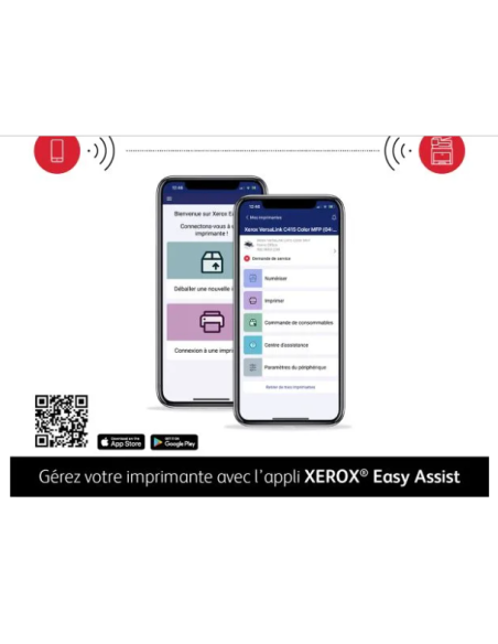 Xerox - C235V/DNI - Multifonctions (impression, copie, scan, fax) laser, couleur, A4, recto verso uniquement en impression, écra