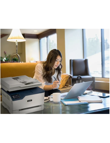 Xerox - C235V/DNI - Multifonctions (impression, copie, scan, fax) laser, couleur, A4, recto verso uniquement en impression, écra