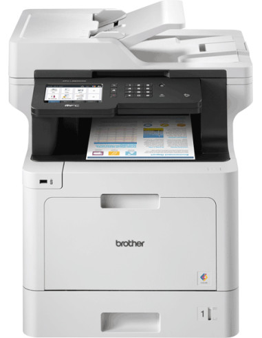 Brother - MFC-L8690CDW - Multifonctions (Impression - copie - scan - fax) laser couleur - A4 - chargeur de document DSPF - recto verso en impression, copie, scan - wifi - 31 ppm
