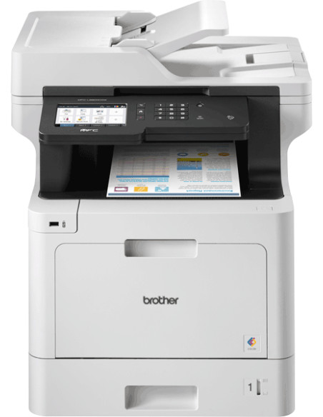 Brother - MFC-L8690CDW - Multifonctions (Impression - copie - scan - fax) laser couleur - A4 - chargeur de document DSPF - recto verso en impression, copie, scan - wifi - 31 ppm