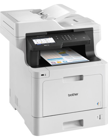 Brother - MFC-L8690CDW - Multifonctions (Impression - copie - scan - fax) laser couleur - A4 - chargeur de document DSPF - recto verso en impression, copie, scan - wifi - 31 ppm