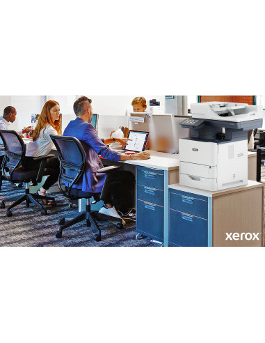 Xerox - B625V/DN - Multifonction, impression, copie, scan, fax, laser, noir et blanc, A4, recto verso en impression, copie, scan, chargeur DSPF, réseau, 61 ppm