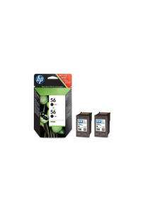  HP - N°56 - Pack de 2 cartouches d'encre noire - C9502AE   2