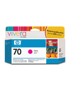  HP - N°70 - Cartouche d'encre magenta - 130-ml - C9453A  2