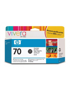 HP - C9449A - 70 - Cartouche d'encre noire photo - produit d'origine - 130 ml 2