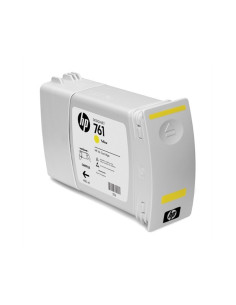 HP - CM992A - 761 - Cartouche d'encre jaune- produit d'origine - 400 ml 2