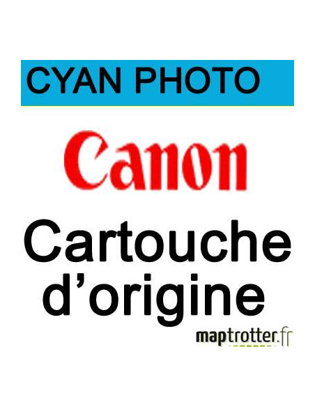 Canon - PFI-1000 PC - Cartouche d'encre photo cyan - produit d'origine - 80 ml - 0550C001