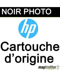 HP - CN633A - 772 - Cartouche d'encre noire photo - produit d'origine - 300 ml
