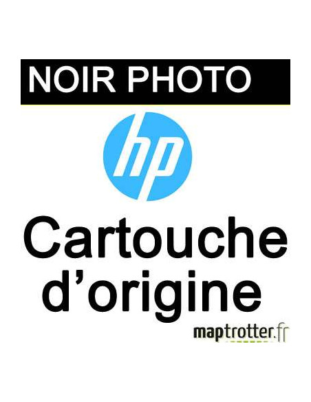 HP - CN633A - 772 - Cartouche d'encre noire photo - produit d'origine - 300 ml