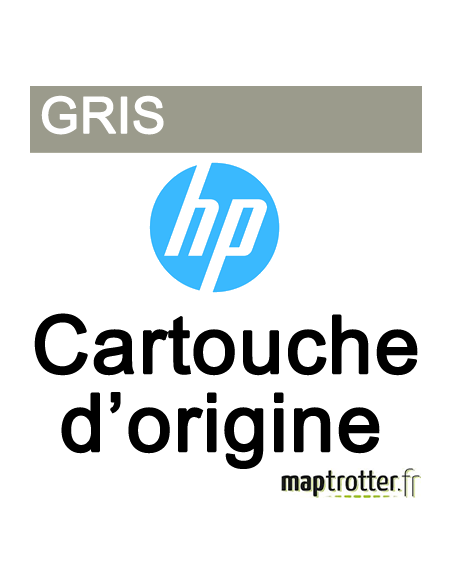 HP - F9J53A - 765 - Cartouche d'encre grise - 400 ml - produit d'origine