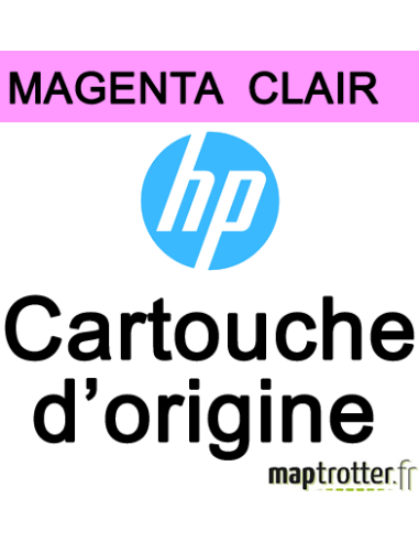 HP - C9455A - 70 - Cartouche d'encre magenta clair - produit d'origine - 130 ml