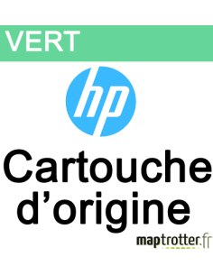 HP - C9457A - 70 - Cartouche d'encre verte - produit d'origine - 130 ml