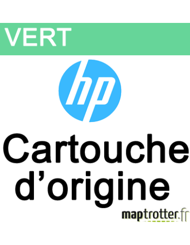 HP - C9457A - 70 - Cartouche d'encre verte - produit d'origine - 130 ml