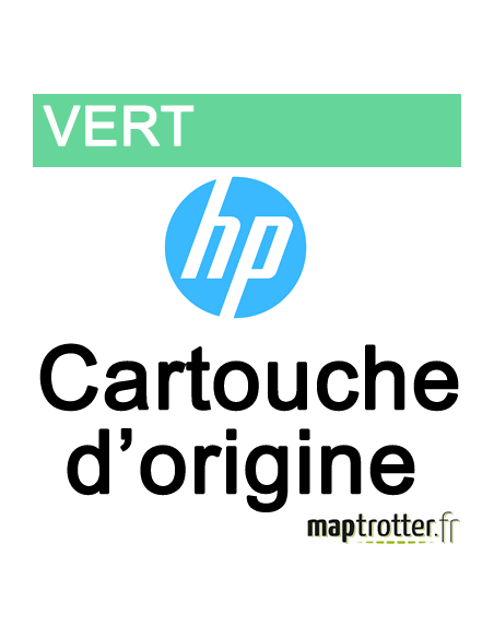 HP - C9457A - 70 - Cartouche d'encre verte - produit d'origine - 130 ml