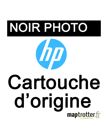HP - B6Y37A - 771 - Pack de 3 cartouches d'encre photo noir e- produit d'origine - 3 x 775 ml